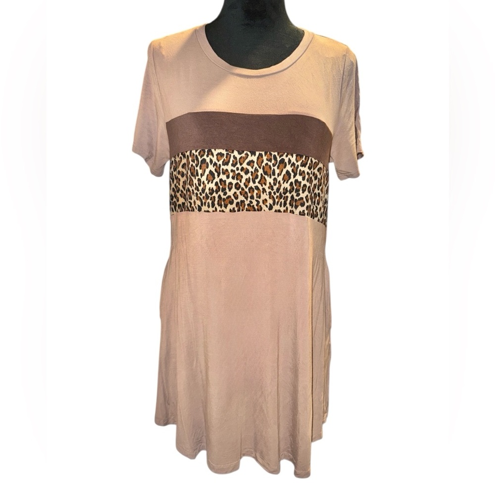 Umgee Midi Dress With Pockets, Size Medium